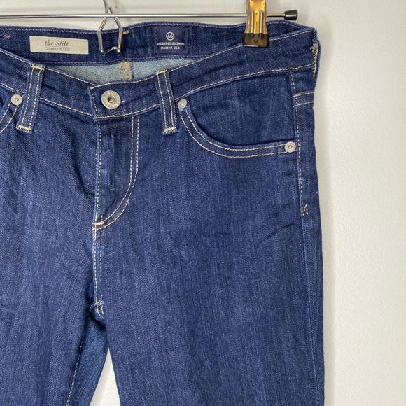 Adriano Goldschmied AG Stilt Cigarette Blue Jeans - Picture 5 of 8